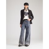 Max Mara - T-shirt - Ivoor - Katoenen Jersey - Ronde Hals - Korte Mouwen - Maxi-Print