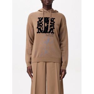 Max Mara - Sweater - Camel - Katoenmix - Capuchon met Trekkoord