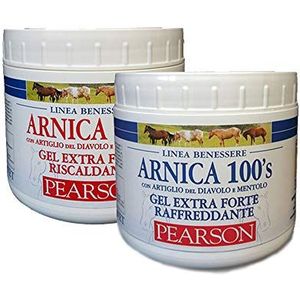 ARNICA 100'S Extra sterke koelgel + warmhoudmiddel Pearson 500 ml + 500 ml