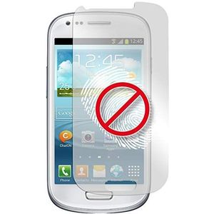 Puro SDAI8190SG displaybeschermfolie voor Samsung Galaxy S3 Mini (anti-vingerafdruk)