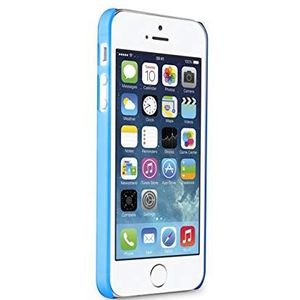 Puro Beschermhoes voor iPhone 5 / 5S / SE, met displaybeschermfolie, blauw