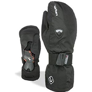 Level Fly JR Vingerloze handschoenen voor kinderen, 6 l, zwart