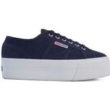 Superga Women 2790COTW LIN UAD Navy White-Schoenmaat 41