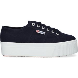 Superga 2790 Cotw Line Up And Down Lage sneakers - Dames - Blauw - Maat 38