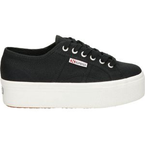 Superga 2790 dames platform sneaker - Zwart