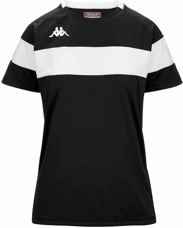 Kappa - Dareta - Sportshirt - Dames - 100% Polyester - Regular Fit - Korte Mouwen