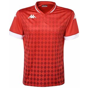 Heren Shirt - Korte Mouwen - Polyester - Slim Fit - Omini Op Borst En Mouwen