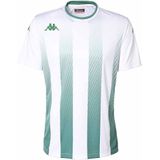 Kappa Bugo T-shirt Met Korte Mouwen Groen Wit S Man