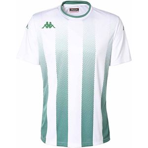 Kappa Bugo T-shirt Met Korte Mouwen Groen Wit S Man