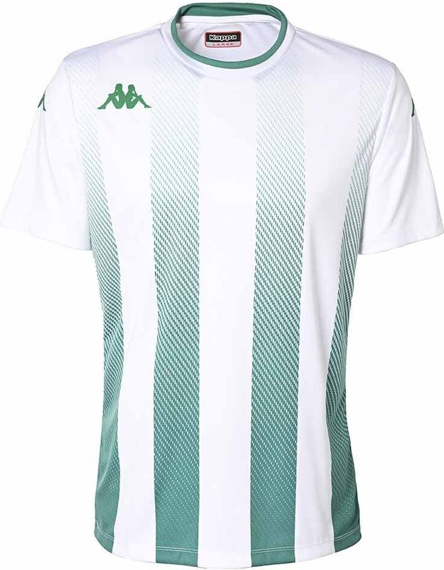 Kappa Bugo T-shirt Met Korte Mouwen Groen Wit S Man