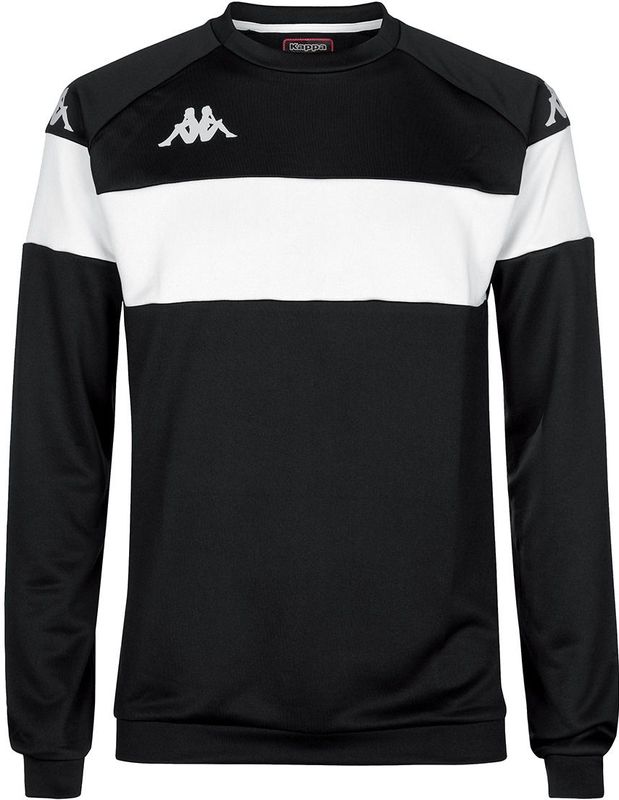 Kappa - DIDO - Sweatshirt - Gekleurde Band - Polyester - Slanke Pasvorm