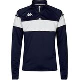 Sweater - Halve Ritssluiting - Zwart - 100% Polyester - Slim Fit