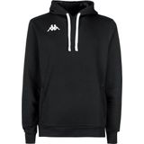 Kappa Bali Sweatshirt Met Capuchon Zwart Man