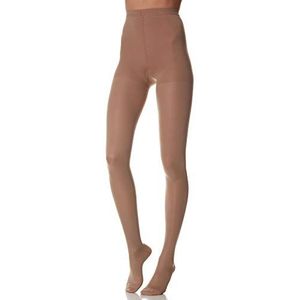 Scudotex Panty Microfiber K2 gesloten punt, beige, maat 3-1 stuk