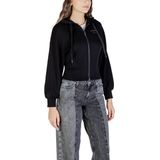 Armani Exchange - Dames Hoodie - Blauw - Mix van Polyamide en Viscose