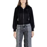 Armani Exchange - Dames Hoodie - Blauw - Mix van Polyamide en Viscose