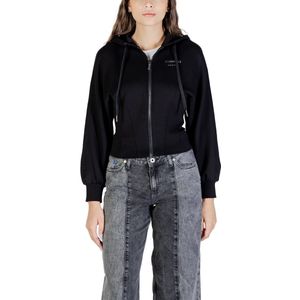 Armani Exchange - Dames Hoodie - Blauw - Mix van Polyamide en Viscose