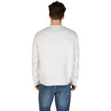 Armani Exchange - Round Neck Long Sleeve Sweatshirt - Wit