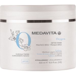 Medavita - Oxygen Detox Mask - Haarmasker - 500ml - Bamboe Houtskool