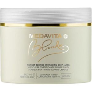 Medavita Blondie Sunset Blonde Enhancing Deep Mask Masker Blond Haar 500ml