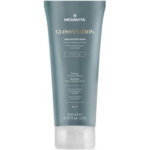 Medavita Glossynation Shine Booster Cream Hydraterende en Voedende Crème voor het Haar 200 ml