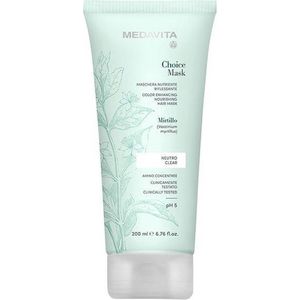 Medavita Choice Clear Voedende Masker voor Gekleurd Haar 200 ml