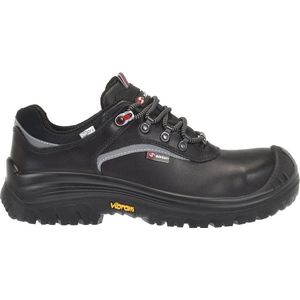 Sixton - 80118-05 Explorer LG S3 Outdry - Werkschoenen - Zwart - Laag S3, Veter, Vibram Zool, Composiet Neus
