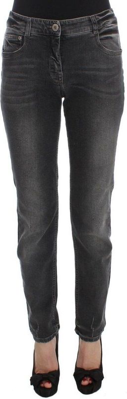 Ermanno Scervino - Jeans - Grijs - Regular Fit - 96% Katoen