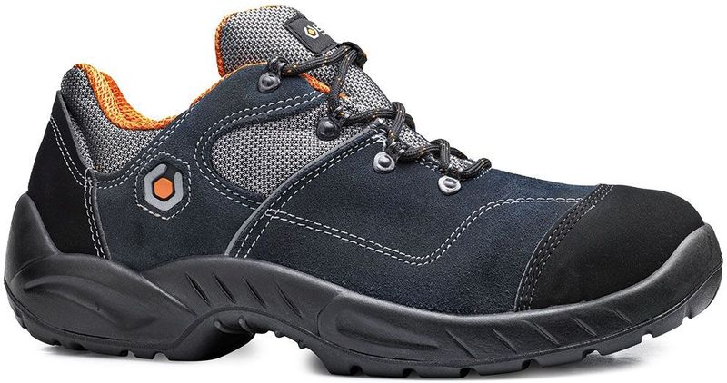 Base - Garibaldi - Werkschoen - Zwart - Suèdeleer - Antistatisch