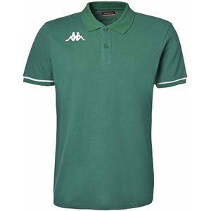 Kappa - Barli - Poloshirt - Groen/Wit