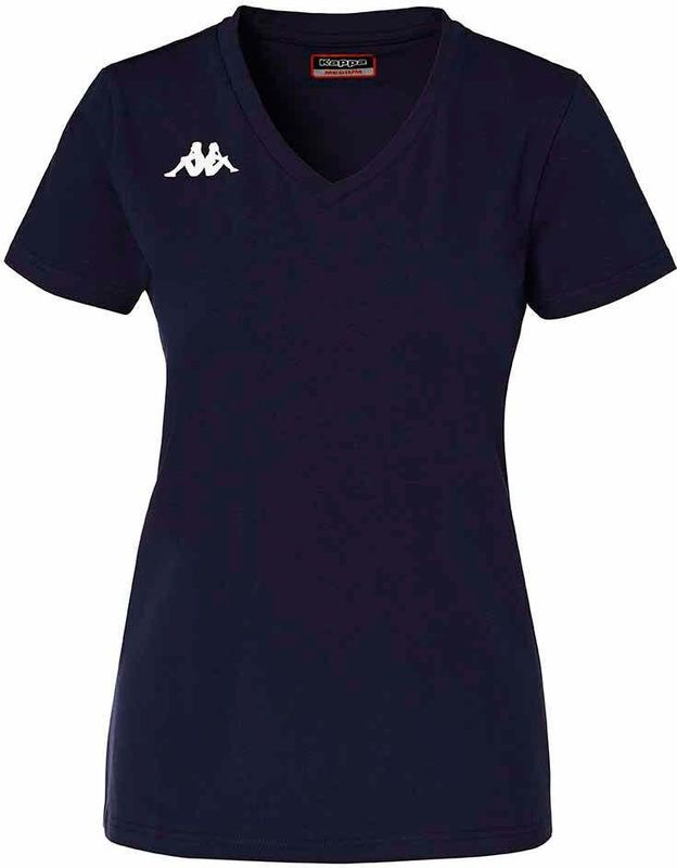 T-shirt - Korte Mouwen - Zwart - Katoen/Elastaan