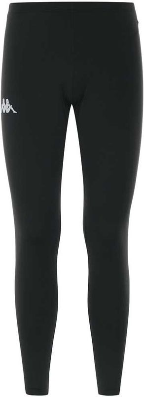Kappa - Vant - Heren Legging - Zwart - Polyester/Elastaan