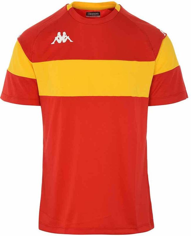 Kappa - Dareto - Sportshirt - Ademend - Korte Mouwen - Slanke Pasvorm