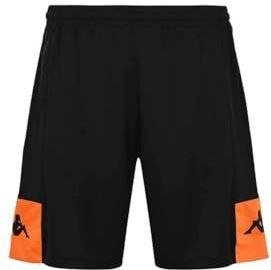 Kappa - Daggo - Shorts - Zwart - Ademend Materiaal - Slim Fit
