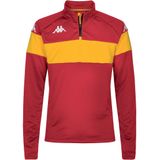 Kappa - Dovare - Sweatshirt - 100% Polyester - Slim Fit - Lange Mouwen - Halve Ritskraag