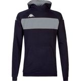 Kappa - Daccio Hoodie - Blauw - Katoen Polyester