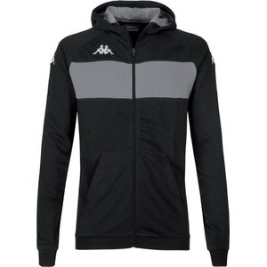 Kappa Dacciozi Sweater Met Ritssluiting Zwart Jongen
