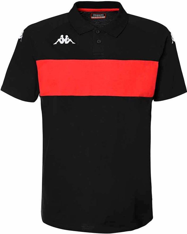 Kappa Dianetti Korte Mouw Poloshirt Rood Zwart L Man