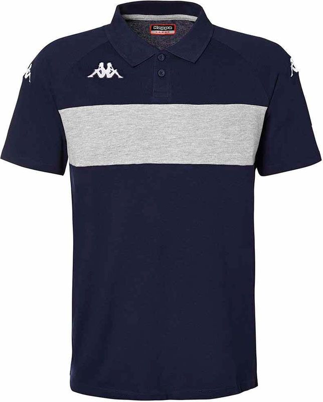 Kappa - Dianetti - Poloshirt - Blauw - Katoen