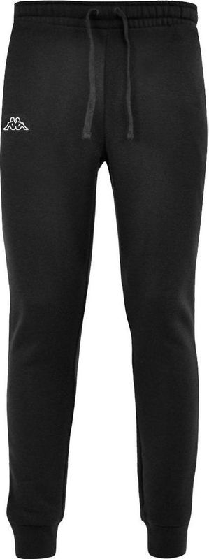 Kappa - Pants Logo Caseri - Zwarte Trainingsbroek - L - Zwart