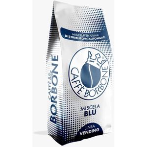 Borbone Koffiebonen - Blu Vending 1kg - Italiaanse espresso koffie uit Napels - Voor Delonghi, Siemens, Jura, Moccamaster, Krups, Philips, Sage koffiezetapparaten