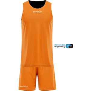 Givova - Omkeerbare Trui en Korte Broek - 100% Polyester - Sterk Ademend