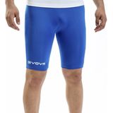 Givova - Bermuda - Royal Blauw - Elastische Shorts