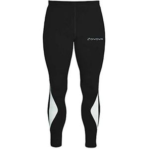 Givova LR03 lange hardloopbroek, zwart, 2XL