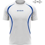 Givova - Running T-shirt - Unisex - Wit-Royal