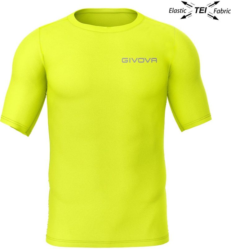 Givova - Technisch Hemd - Zwart - Polyester/Elastaan