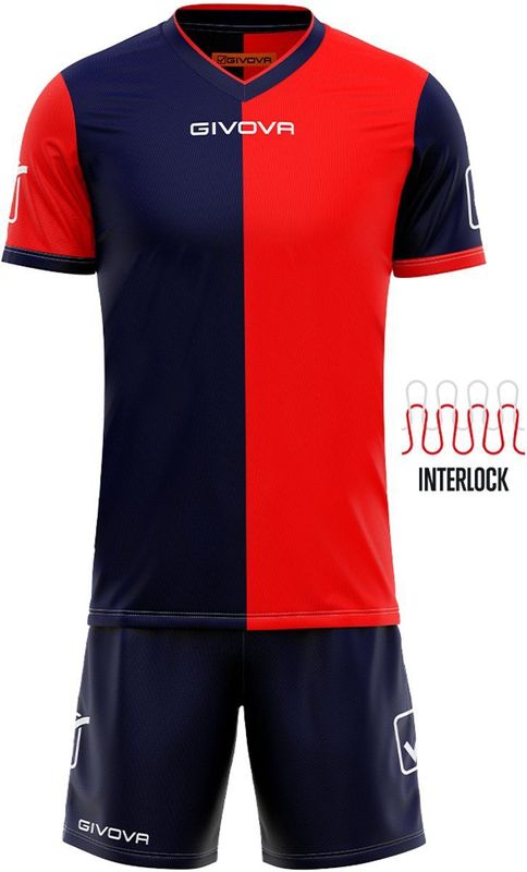 Givova - Combo - Sportset - Blauw-Geel - M