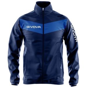 Sports jacket givova rain blue-azzuro 2xl