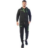 Givova - King - Trainingspak - Blauw en Fluor Geel