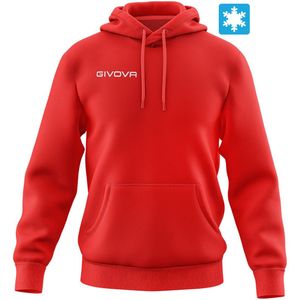 Givova - New - Sweatshirt - Met Capuchon - Katoen/Polyester - Geborduurd Logo